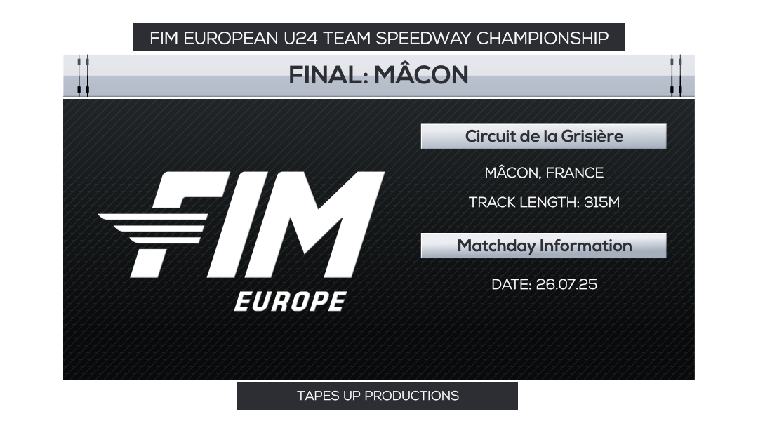 2025 European Under-24 Teams Final - Mâcon FRA